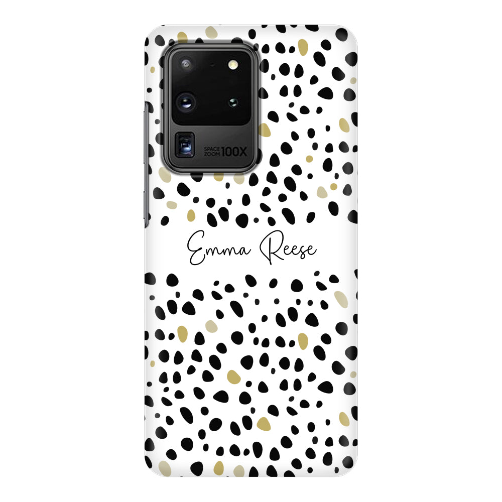 Samsung Galaxy S20 Ultra / Snap Classic Pebble Multi Color Custom Text, My Name Phone Case - Samsung S Series - Stylizedd.com