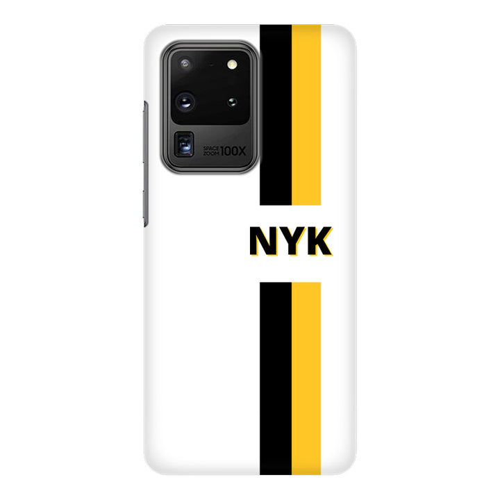 Samsung Galaxy S20 Ultra / Snap Classic Custom Striped Monogram Phone Case - Samsung S Series - Stylizedd.com