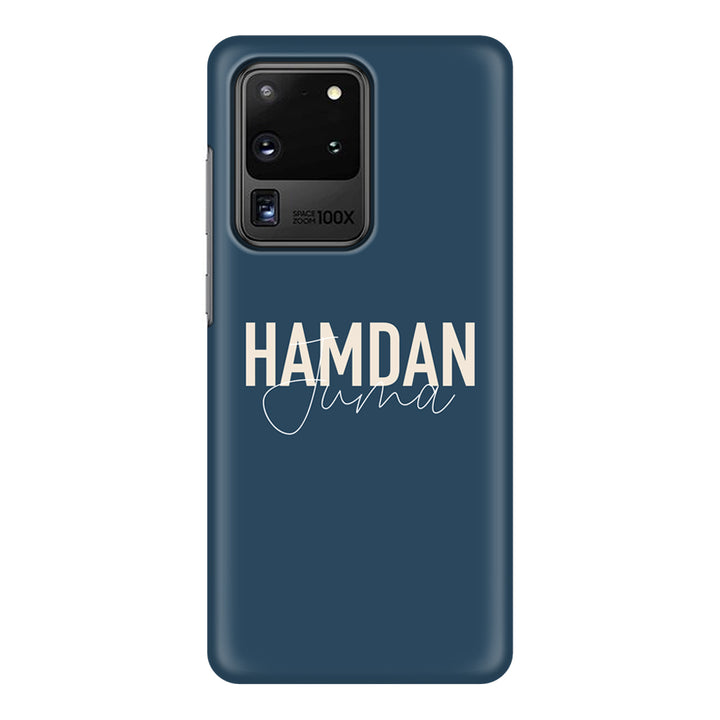Samsung Galaxy S20 Ultra / Snap Classic Personalized Name Horizontal, Phone Case - Samsung S Series - Stylizedd.com