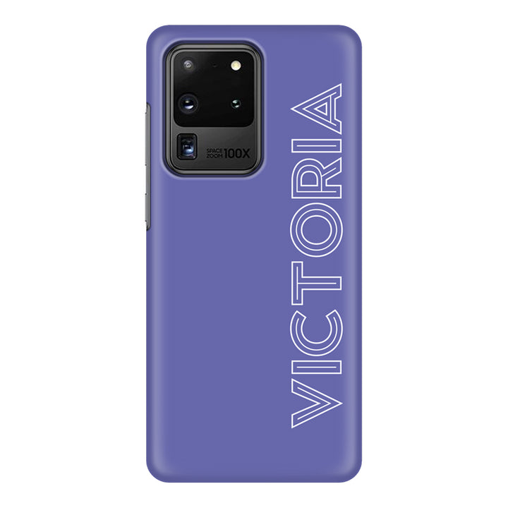Samsung Galaxy S20 Ultra / Snap Classic Personalized Name, Custom Phone Case - Samsung S Series - Stylizedd.com