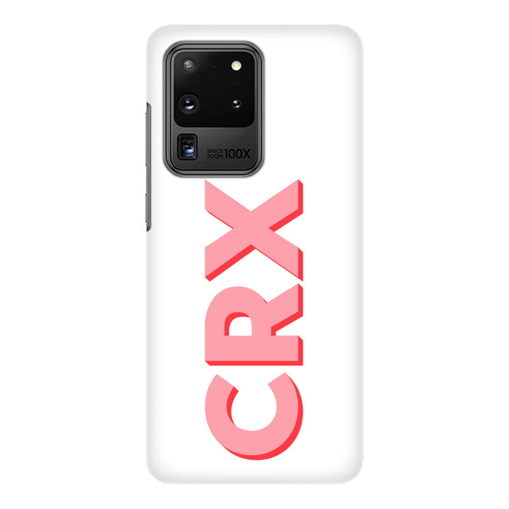 Samsung Galaxy S20 Ultra / Snap Classic Personalized Monogram Initial 3D Shadow Text Phone Case - Samsung S Series - Stylizedd.com