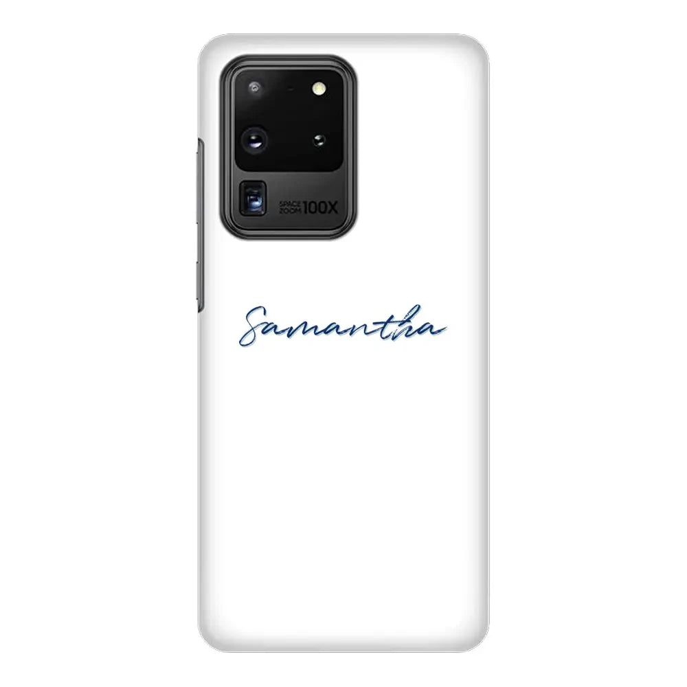 Samsung Galaxy S20 Ultra / Snap Classic Custom Text, My Name Phone Case - Samsung S Series - Stylizedd.com