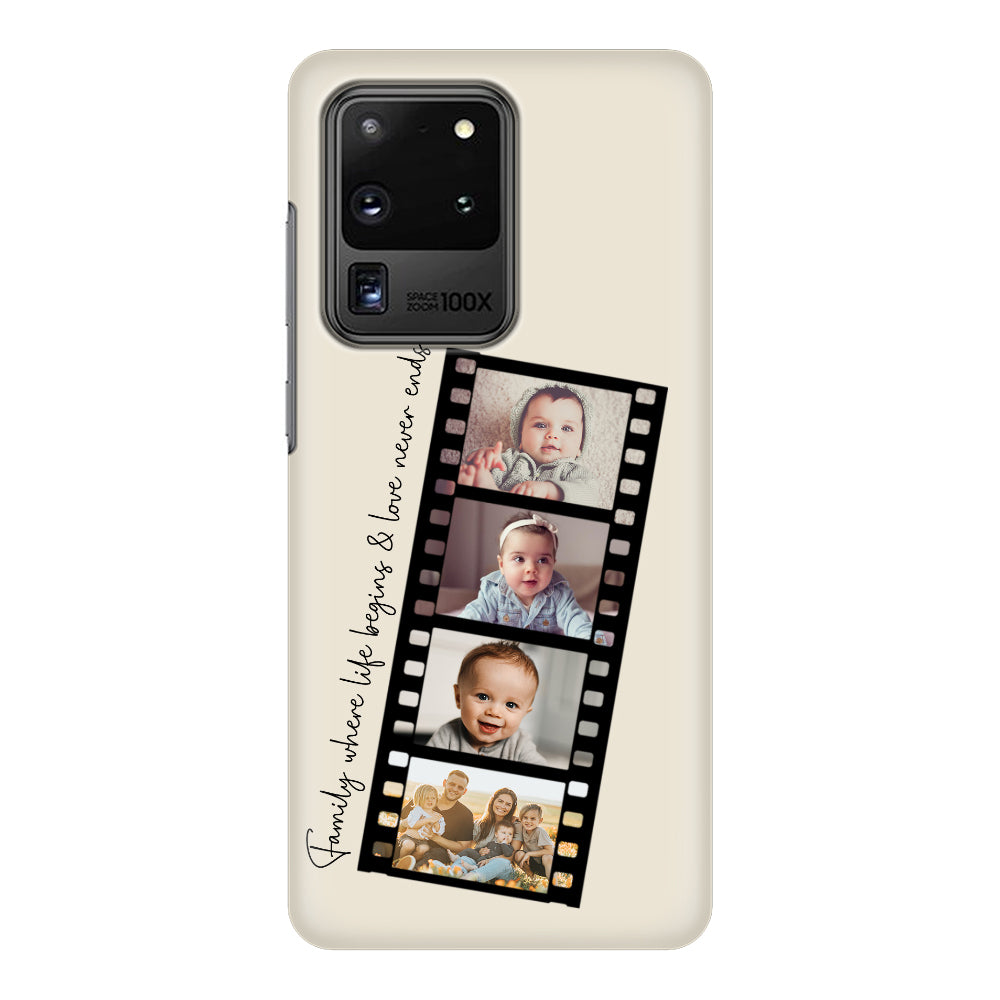 Samsung Galaxy S20 Ultra / Snap Classic Custom Film Strips Personalised Movie Strip, Phone Case - Samsung S Series - Stylizedd.com