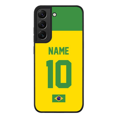 Personalized Football Jersey Phone Case Custom Name & Number - Samsung S Series - Galaxy S21 FE 5G /