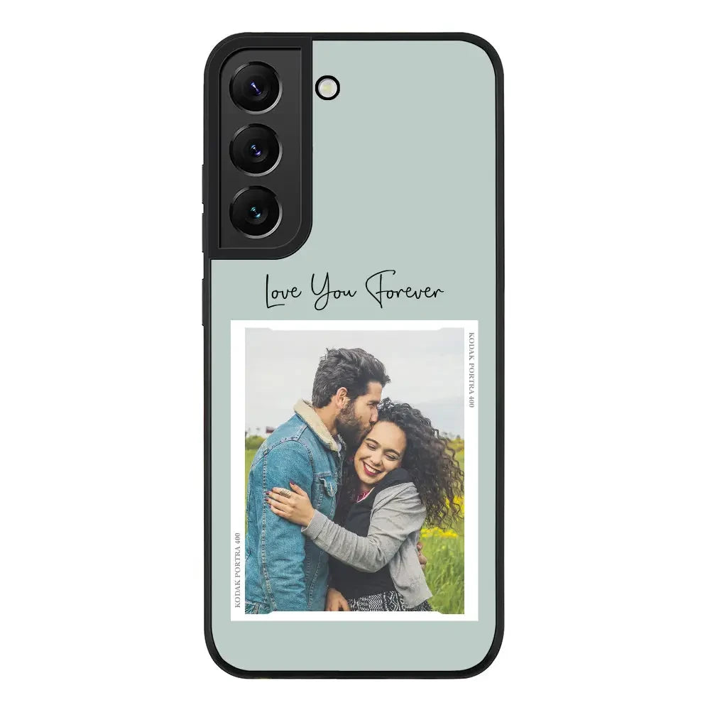 Samsung Galaxy S21 FE 5G / Rugged Black Phone Case Custom Memory Photo, Phone Case - Samsung S Series - Stylizedd