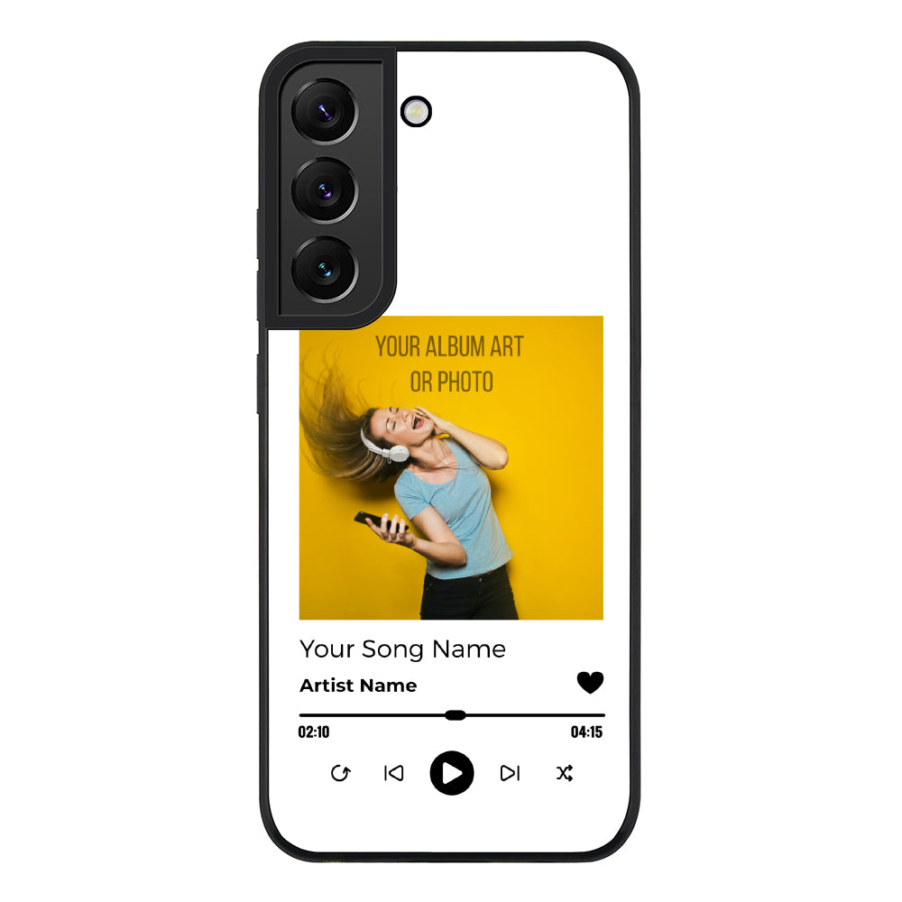 Samsung Galaxy S21 FE 5G / Rugged Black Custom Album Art Phone Case - Samsung S Series - Stylizedd.com