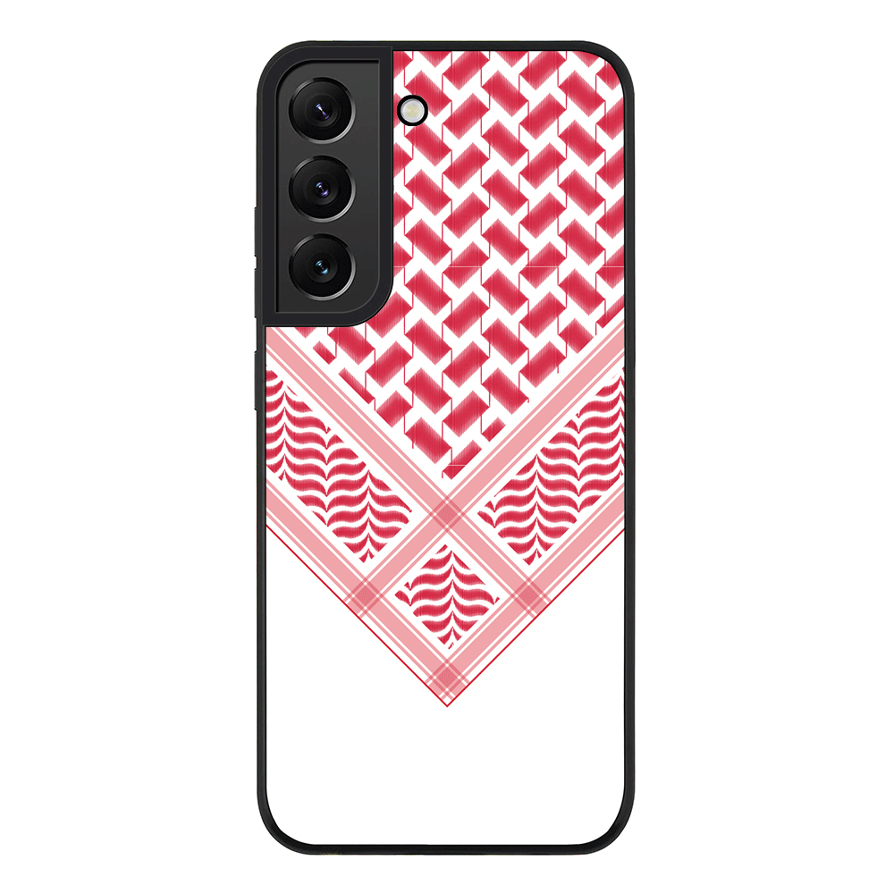 Samsung Galaxy S21 FE 5G / Rugged Black Custom Arab Shemagh, Phone Case - Samsung S Series - Stylizedd.com