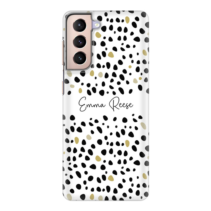 Samsung Galaxy S21 Plus / Snap Classic Pebble Multi Color Custom Text, My Name Phone Case - Samsung S Series - Stylizedd.com