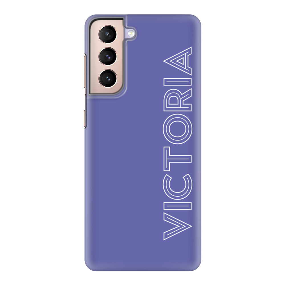 Samsung Galaxy S21 Plus / Snap Classic Personalized Name, Custom Phone Case - Samsung S Series - Stylizedd.com