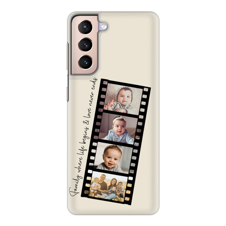 Samsung Galaxy S21 Plus / Snap Classic Custom Film Strips Personalised Movie Strip, Phone Case - Samsung S Series - Stylizedd.com