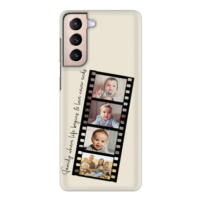 Samsung Galaxy S21 Plus / Snap Classic Phone Case Custom Film Strips Personalised Movie Strip, Phone Case - Samsung S Series - Stylizedd
