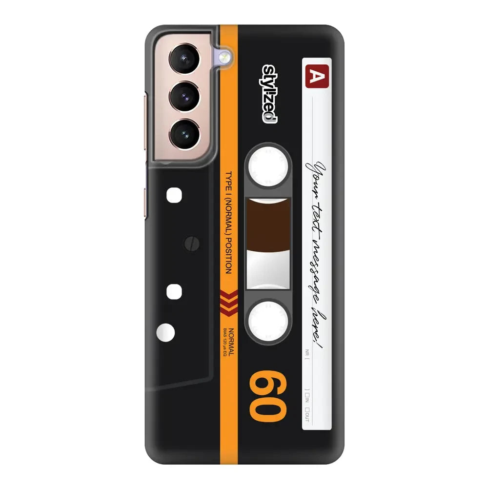 Samsung Galaxy S21 Plus / Snap Classic Phone Case Custom Retro Cassette Tape Phone Case - Samsung S Series - Stylizedd