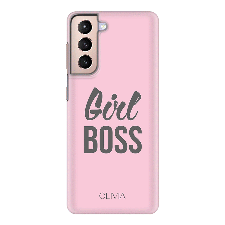 Samsung Galaxy S21 Plus / Snap Classic Personalized Name Girl Boss, Phone Case - Samsung S Series - Stylizedd.com
