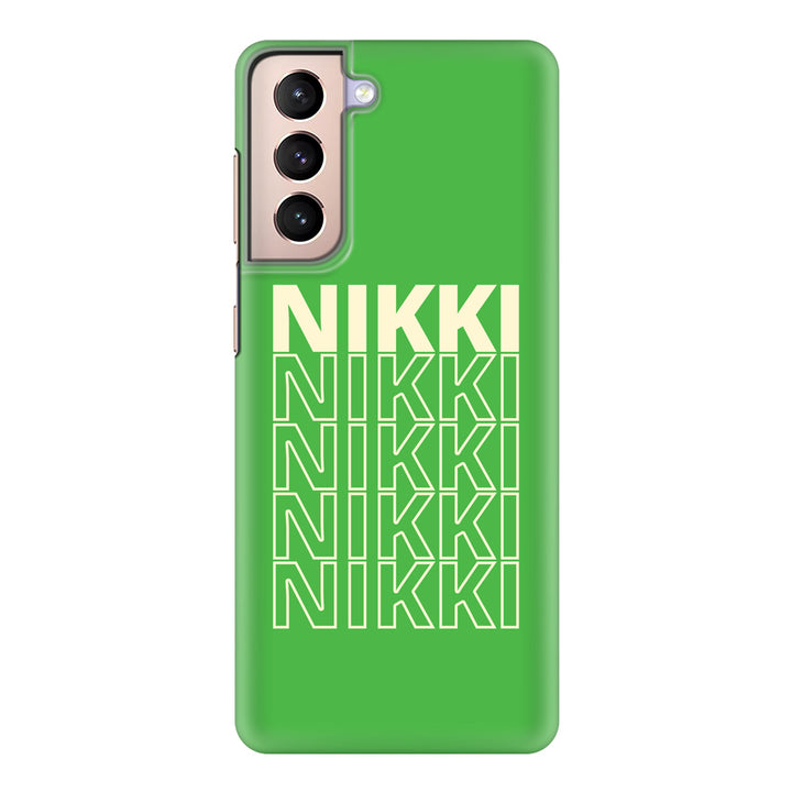 Samsung Galaxy S21 / Snap Classic Repeated Monogram Phone Case - Samsung S Series - Stylizedd.com