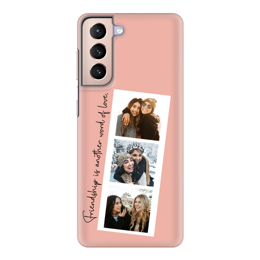 Samsung Galaxy S21 / Snap Classic Custom Photo Strip Polaroid Style, Phone Case - Samsung S Series - Stylizedd.com