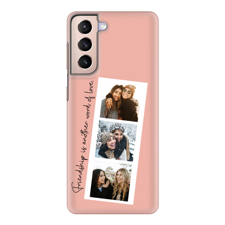 Samsung Galaxy S21 / Snap Classic Custom Photo Strip Polaroid Style, Phone Case - Samsung S Series - Stylizedd.com