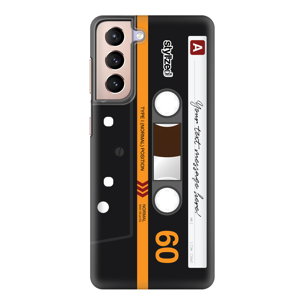 Samsung Galaxy S21 / Snap Classic Custom Retro Cassette Tape Phone Case - Samsung S Series - Stylizedd.com