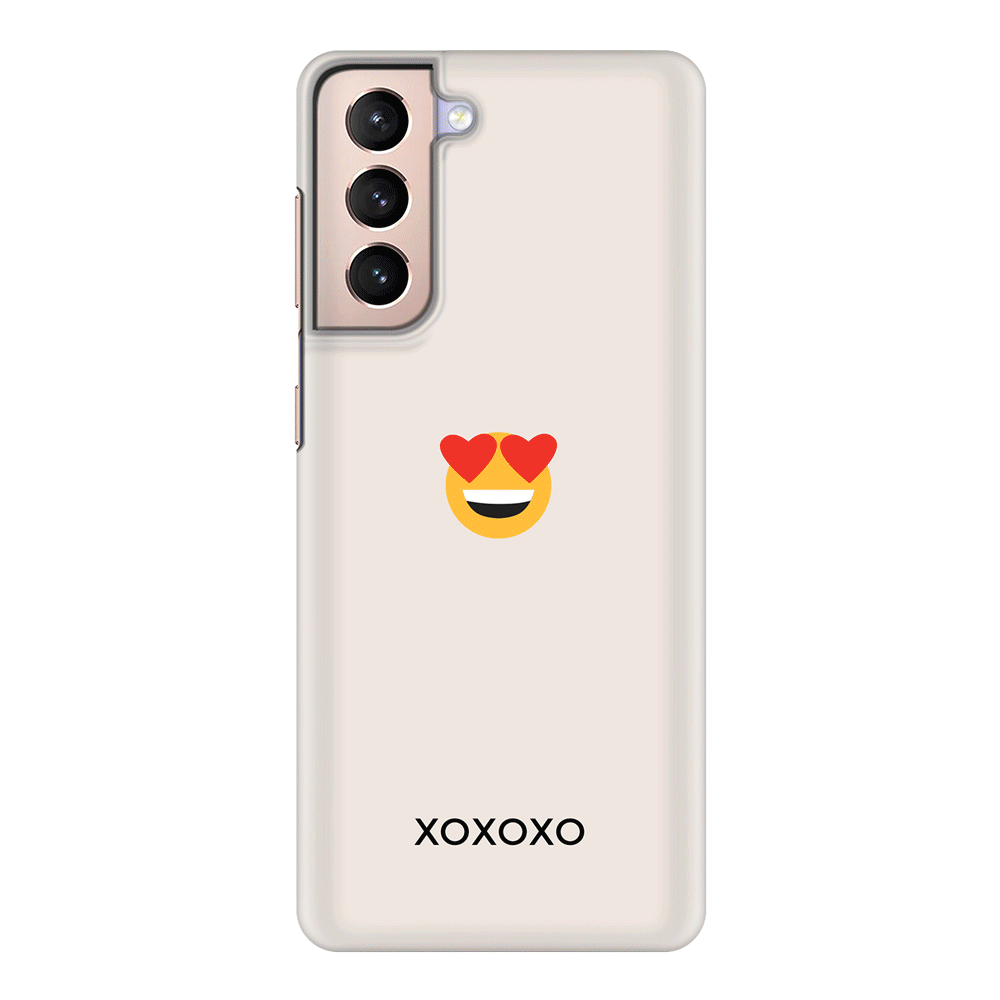 Samsung Galaxy S21 / Snap Classic Custom Text Emojis Emoticons, Phone Case - Samsung S Series - Stylizedd.com