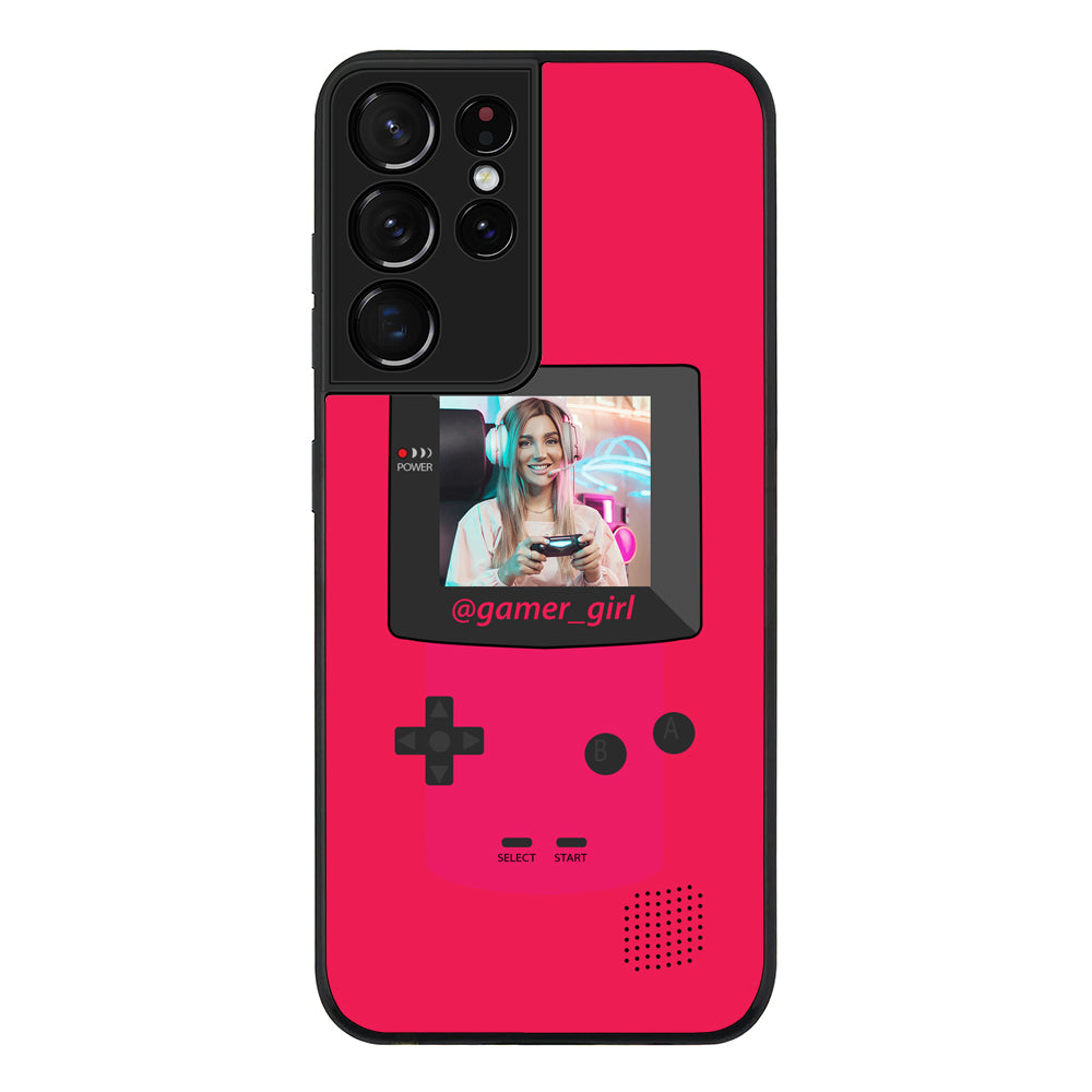Samsung Galaxy S21 Ultra / Rugged Black Customized Retro Game Console, Phone case - Samsung S Series - Stylizedd.com