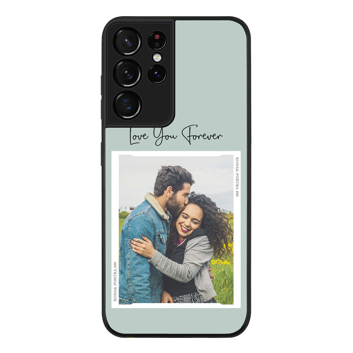 Samsung Galaxy S21 Ultra / Rugged Black Custom Memory Photo, Phone Case - Samsung S Series - Stylizedd.com