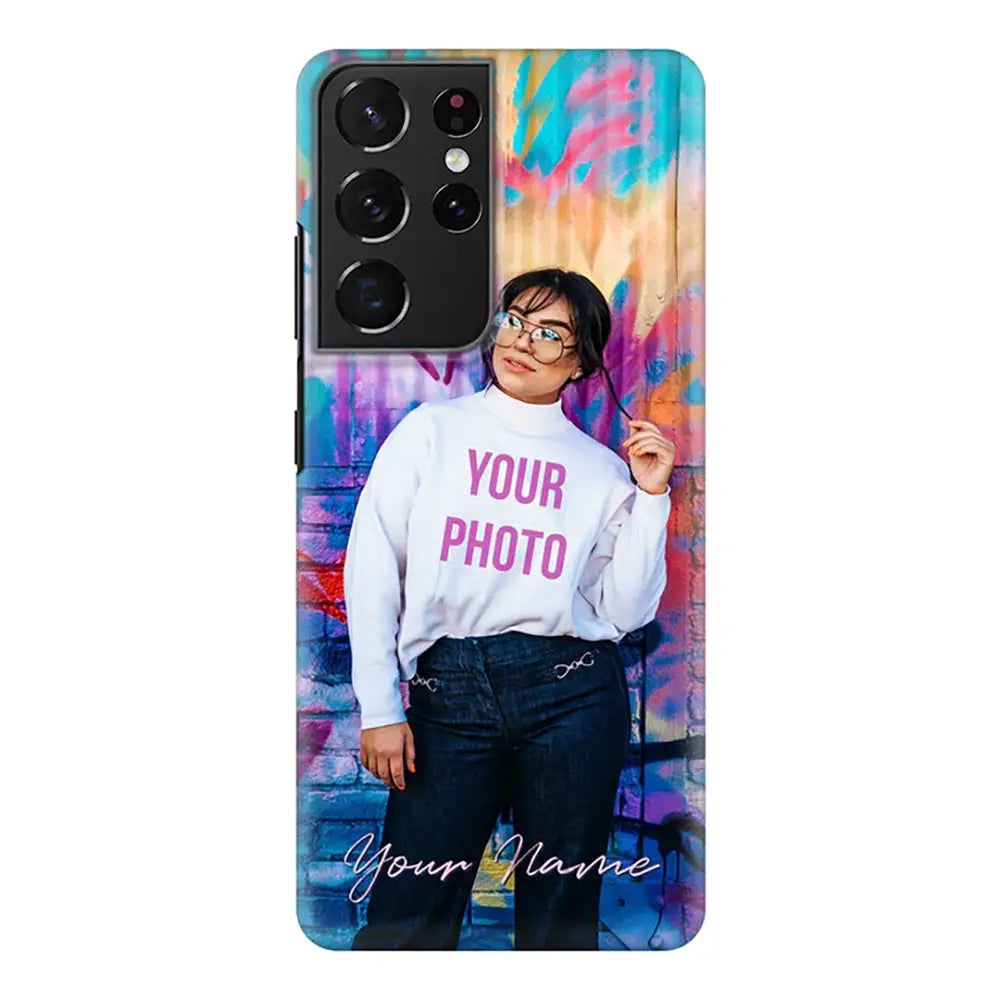 Samsung Galaxy S21 Ultra / Snap Classic Custom Photo, My Style Phone Case - Samsung S Series - Stylizedd.com