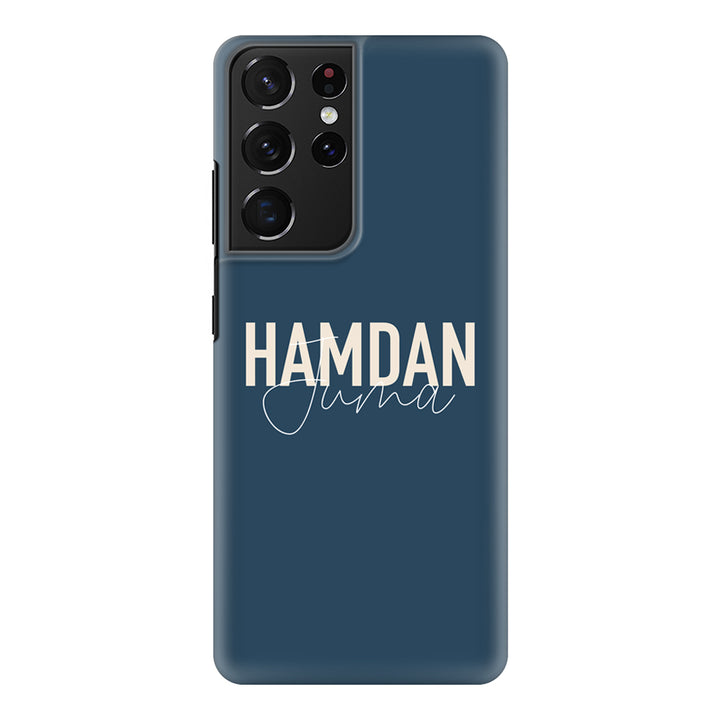 Samsung Galaxy S21 Ultra / Snap Classic Personalized Name Horizontal, Phone Case - Samsung S Series - Stylizedd.com