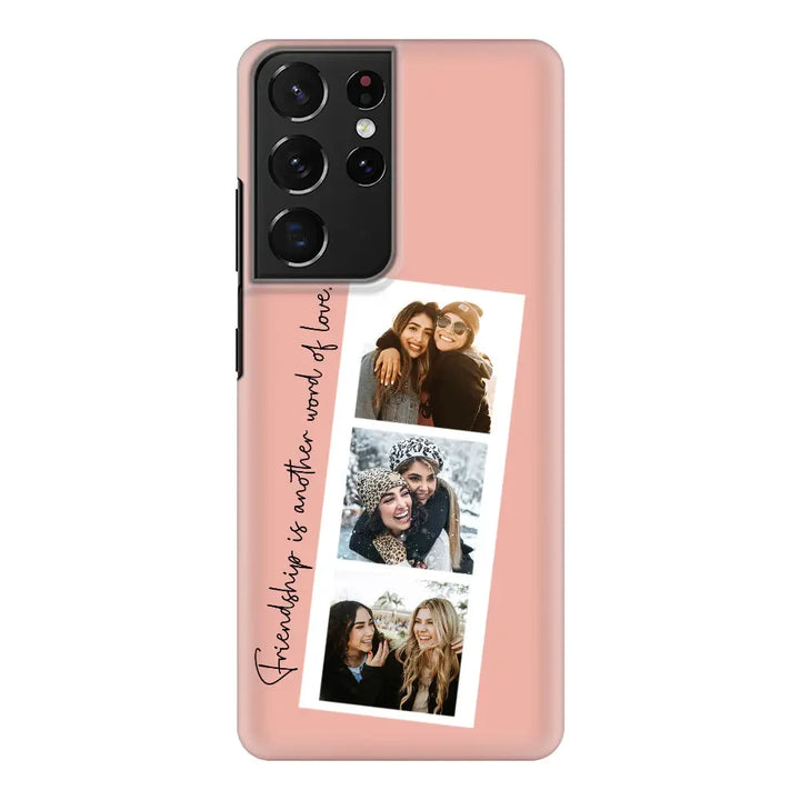 Samsung Galaxy S21 Ultra / Snap Classic Phone Case Custom Photo Strip Polaroid Style, Phone Case - Samsung S Series - Stylizedd