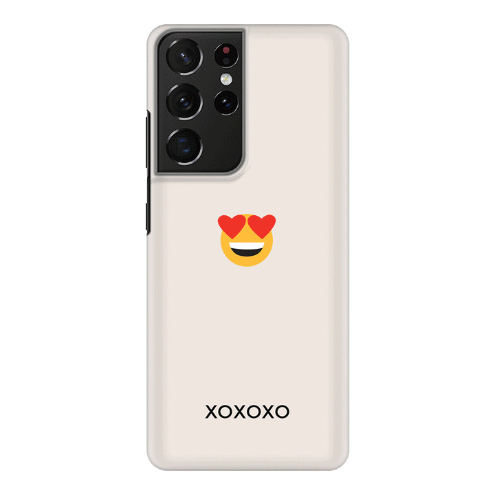 Samsung Galaxy S21 Ultra / Snap Classic Custom Text Emojis Emoticons, Phone Case - Samsung S Series - Stylizedd.com