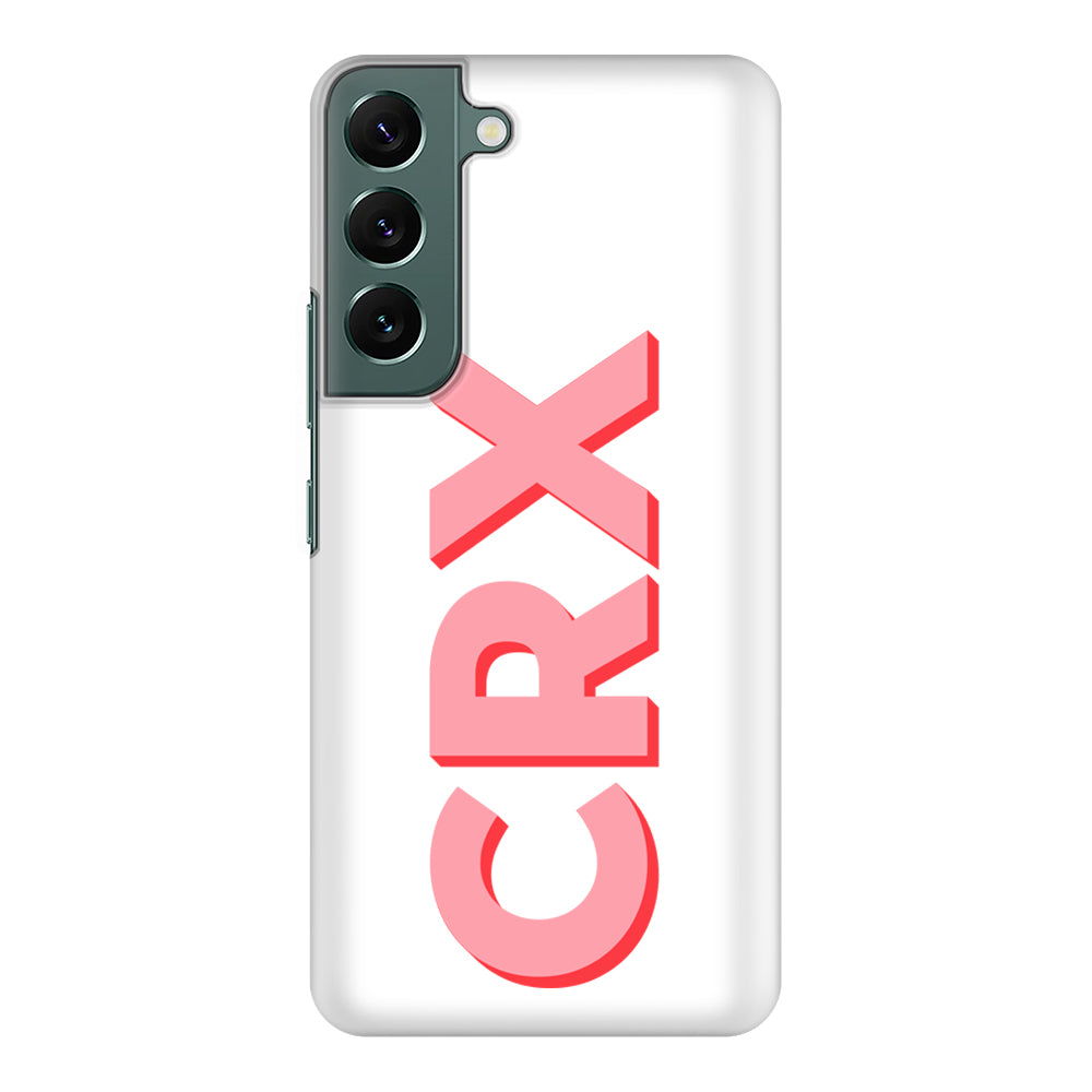 Samsung Galaxy S22 Plus / Snap Classic Personalized Monogram Initial 3D Shadow Text Phone Case - Samsung S Series - Stylizedd.com