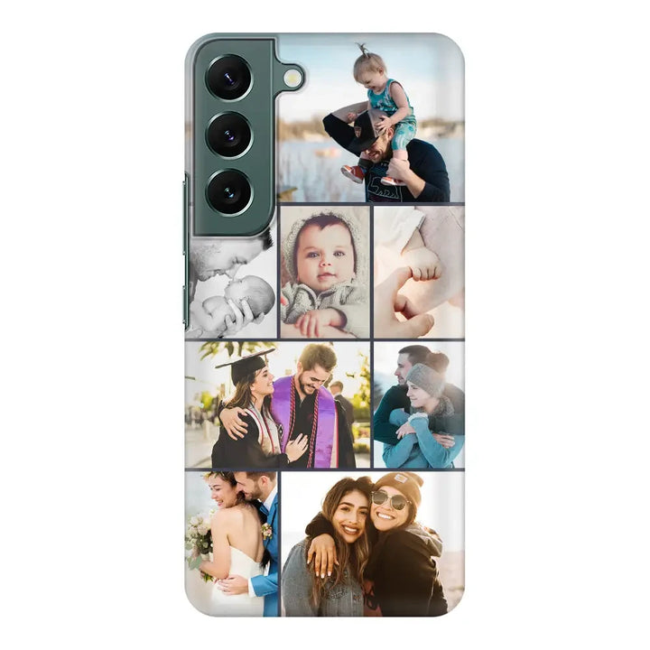 Samsung Galaxy S22 Plus / Snap Classic Personalised Photo Collage Grid Phone Case - Samsung S Series - Stylizedd.com