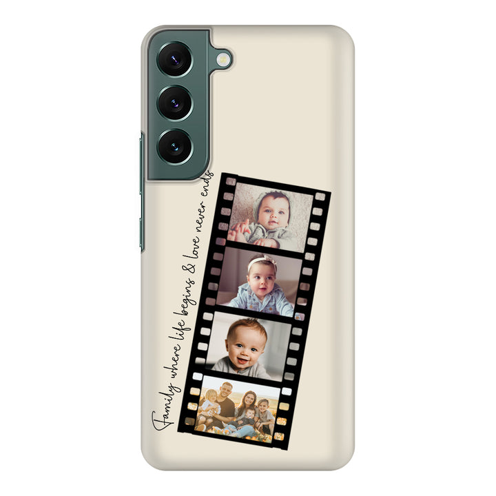 Samsung Galaxy S22 Plus / Snap Classic Custom Film Strips Personalised Movie Strip, Phone Case - Samsung S Series - Stylizedd.com