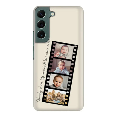 Samsung Galaxy S22 Plus / Snap Classic Phone Case Custom Film Strips Personalised Movie Strip, Phone Case - Samsung S Series - Stylizedd