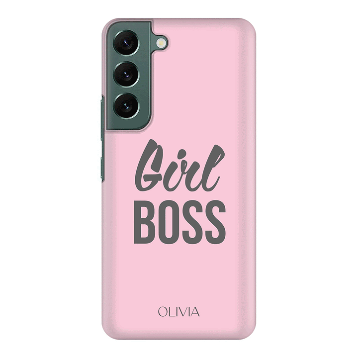 Samsung Galaxy S22 Plus / Snap Classic Personalized Name Girl Boss, Phone Case - Samsung S Series - Stylizedd.com
