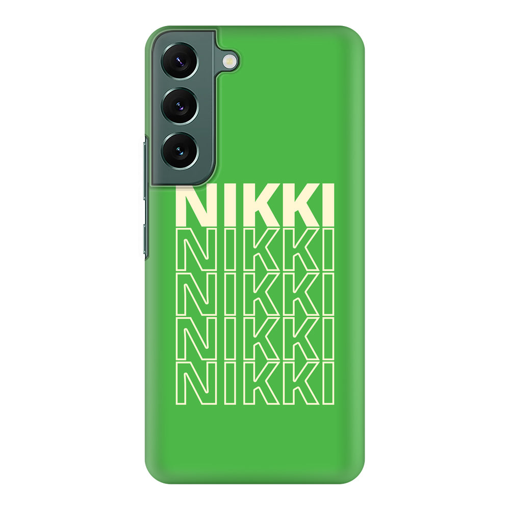 Samsung Galaxy S22 / Snap Classic Repeated Monogram Phone Case - Samsung S Series - Stylizedd.com