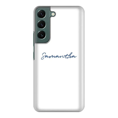 Samsung Galaxy S22 / Snap Classic Custom Text, My Name Phone Case - Samsung S Series - Stylizedd.com