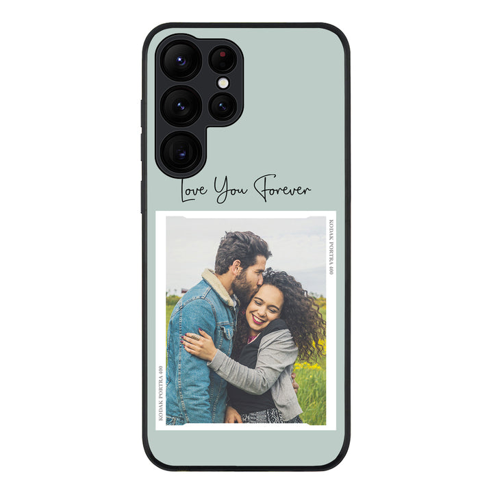 Samsung Galaxy S22 Ultra / Rugged Black Custom Memory Photo, Phone Case - Samsung S Series - Stylizedd.com
