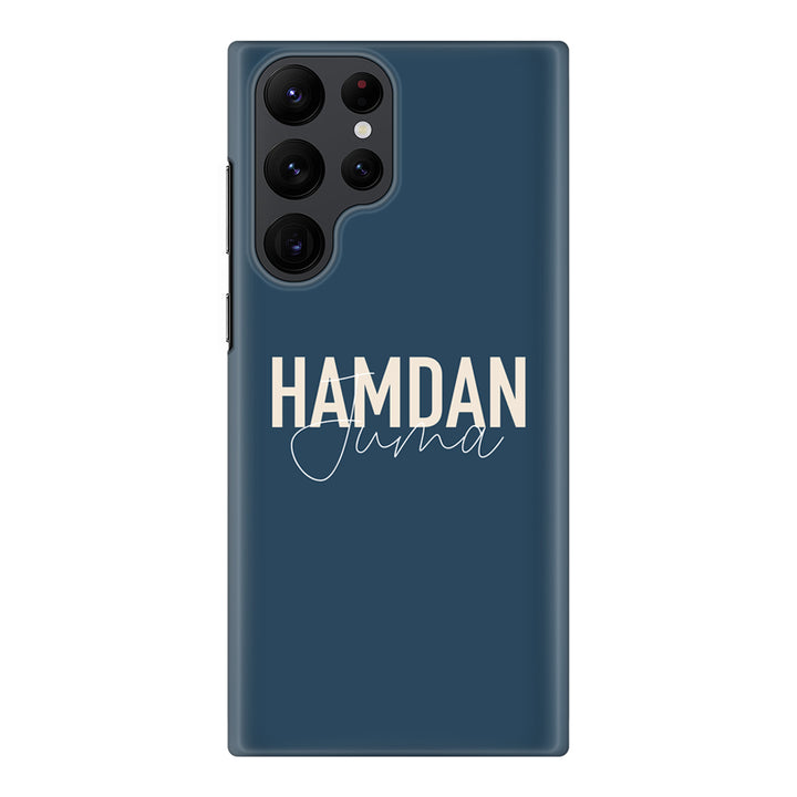 Samsung Galaxy S22 Ultra / Snap Classic Personalized Name Horizontal, Phone Case - Samsung S Series - Stylizedd.com