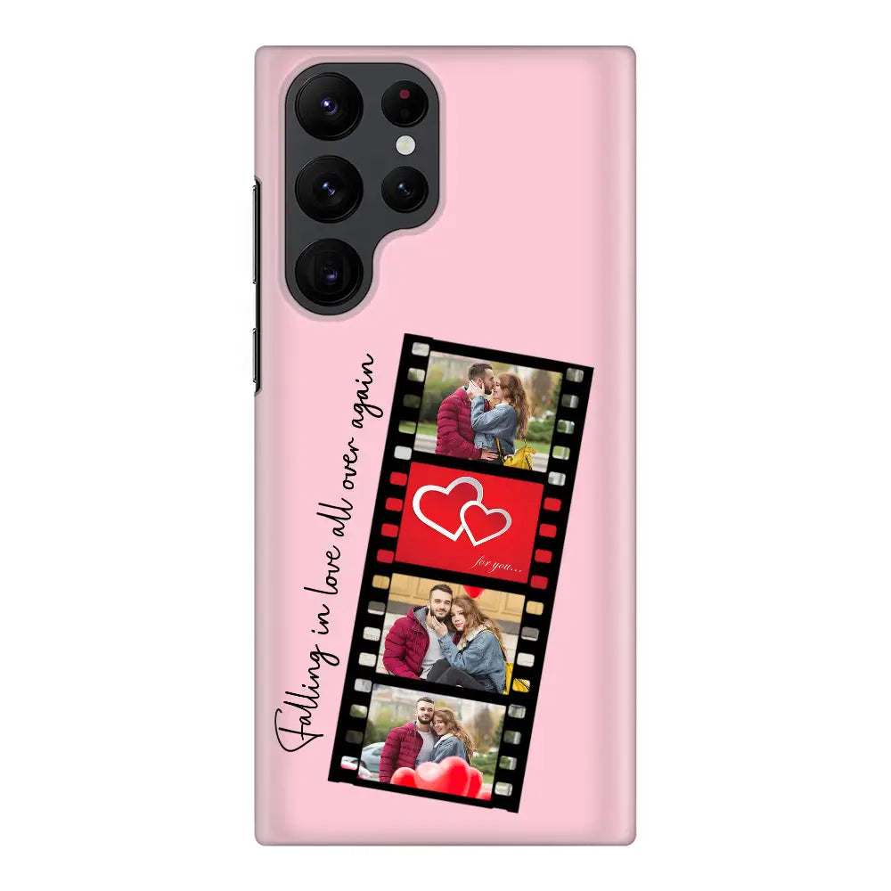 Samsung Galaxy S22 Ultra / Snap Classic Custom Valentine Photo Film Strips, Phone Case - Samsung S Series - Stylizedd.com