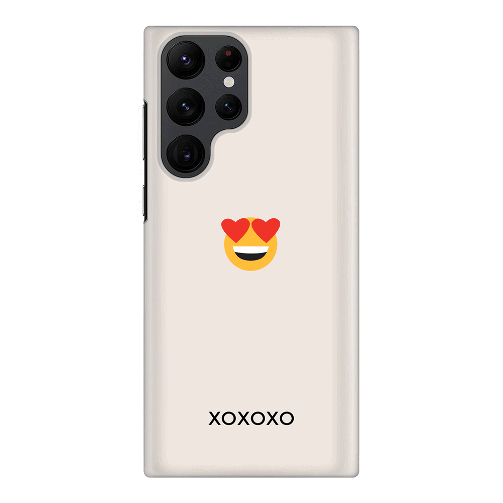 Samsung Galaxy S22 Ultra / Snap Classic Custom Text Emojis Emoticons, Phone Case - Samsung S Series - Stylizedd.com