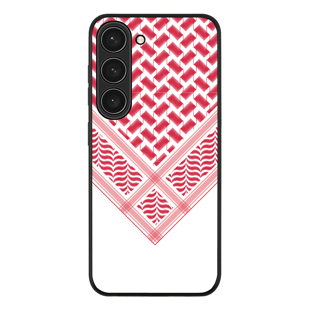 Samsung Galaxy S23 / Rugged Black Custom Arab Shemagh, Phone Case - Samsung S Series - Stylizedd.com