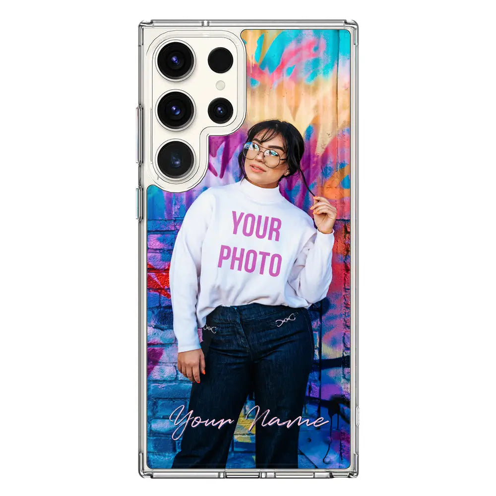 Custom Photo My Style Phone Case - Samsung S Series - Galaxy S24 Ultra / Clear Classic - Android