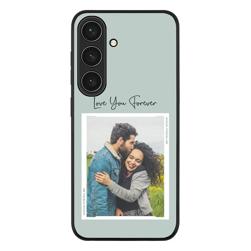 Samsung Galaxy S24 / Rugged Black Phone Case Custom Memory Photo, Phone Case - Samsung S Series - Stylizedd