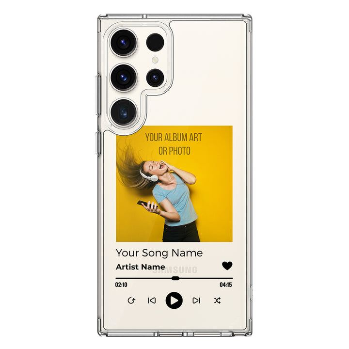 Samsung Galaxy S24 Ultra / Clear MagSafe Custom Album Art Phone Case - Samsung S Series - Stylizedd.com