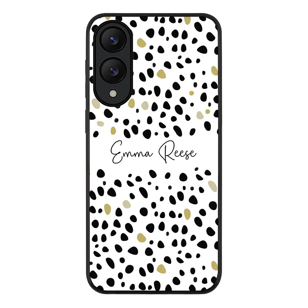 Pebble Multi Color Custom Text My Name Phone Case - Samsung S Series - Galaxy S25 Edge / Rugged