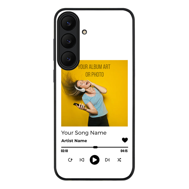 Samsung Galaxy S25 FE / Rugged Black Custom Album Art Phone Case - Samsung S Series - Stylizedd.com
