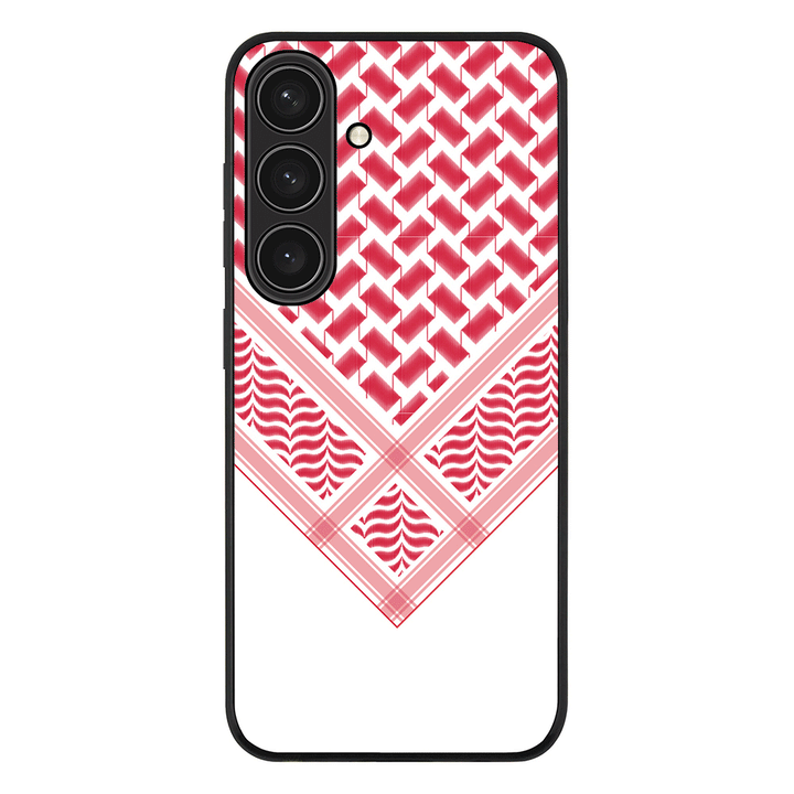Samsung Galaxy S25 / Rugged Black Custom Arab Shemagh, Phone Case - Samsung S Series - Stylizedd.com