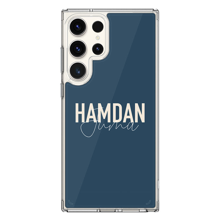 Samsung Galaxy S25 Ultra / Clear MagSafe Personalized Name Horizontal, Phone Case - Samsung S Series - Stylizedd.com