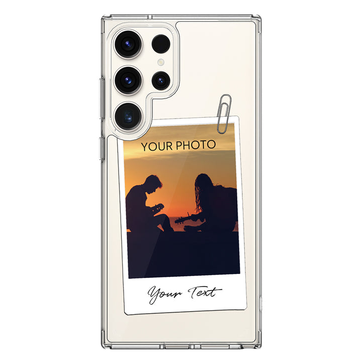 Samsung Galaxy S25 Ultra / Clear MagSafe Polaroid Photo Phone Case - Samsung S Series - Stylizedd.com
