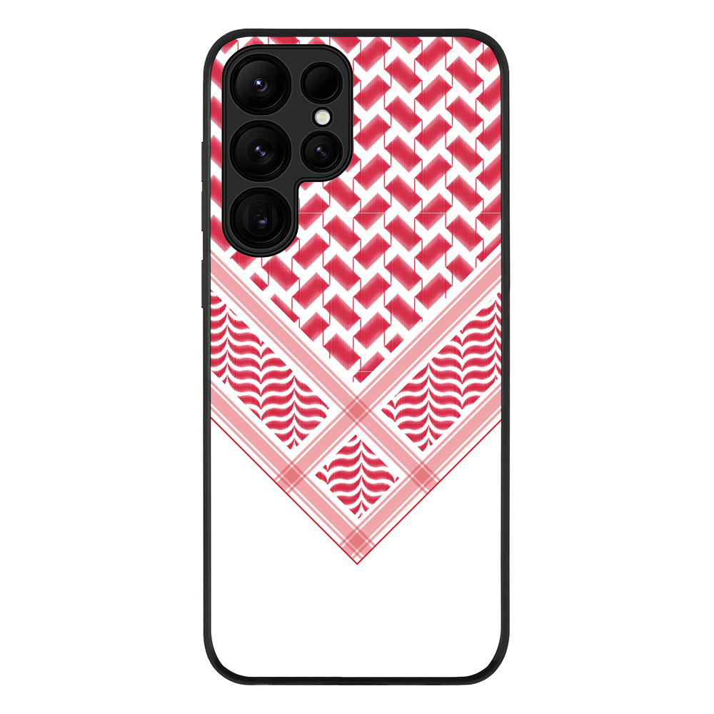 Samsung Galaxy S25 Ultra / Rugged Black Custom Arab Shemagh, Phone Case - Samsung S Series - Stylizedd.com