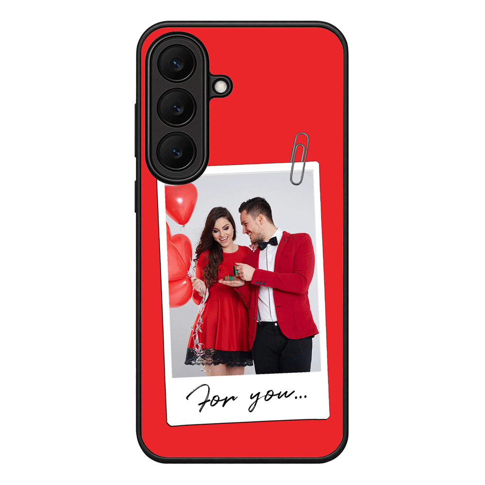 Personalized Polaroid Photo Valentine, Phone Case - Samsung S Series